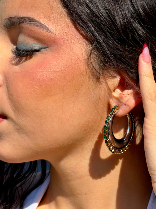 Boucle d'oreille Halo