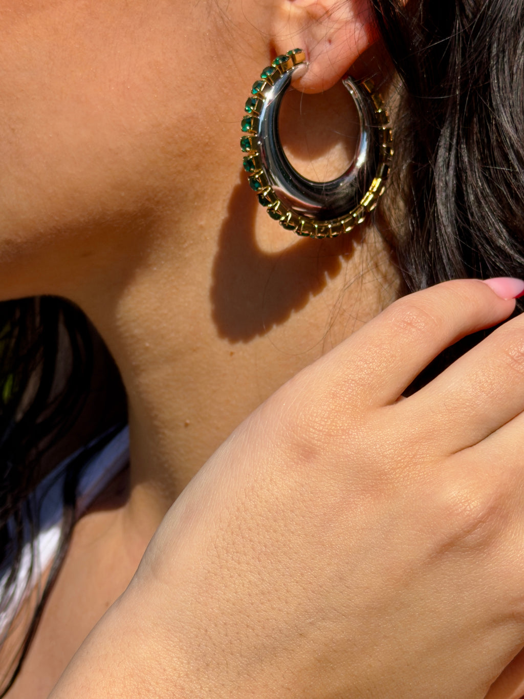 Boucle d'oreille Halo