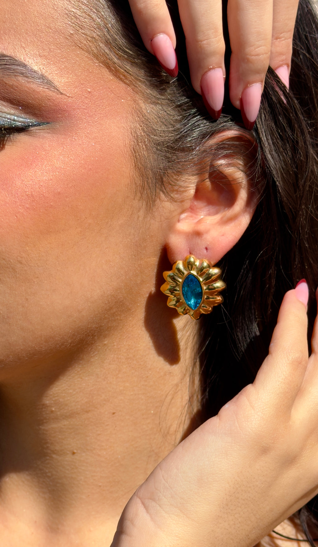 Boucle d'oreille Ondine