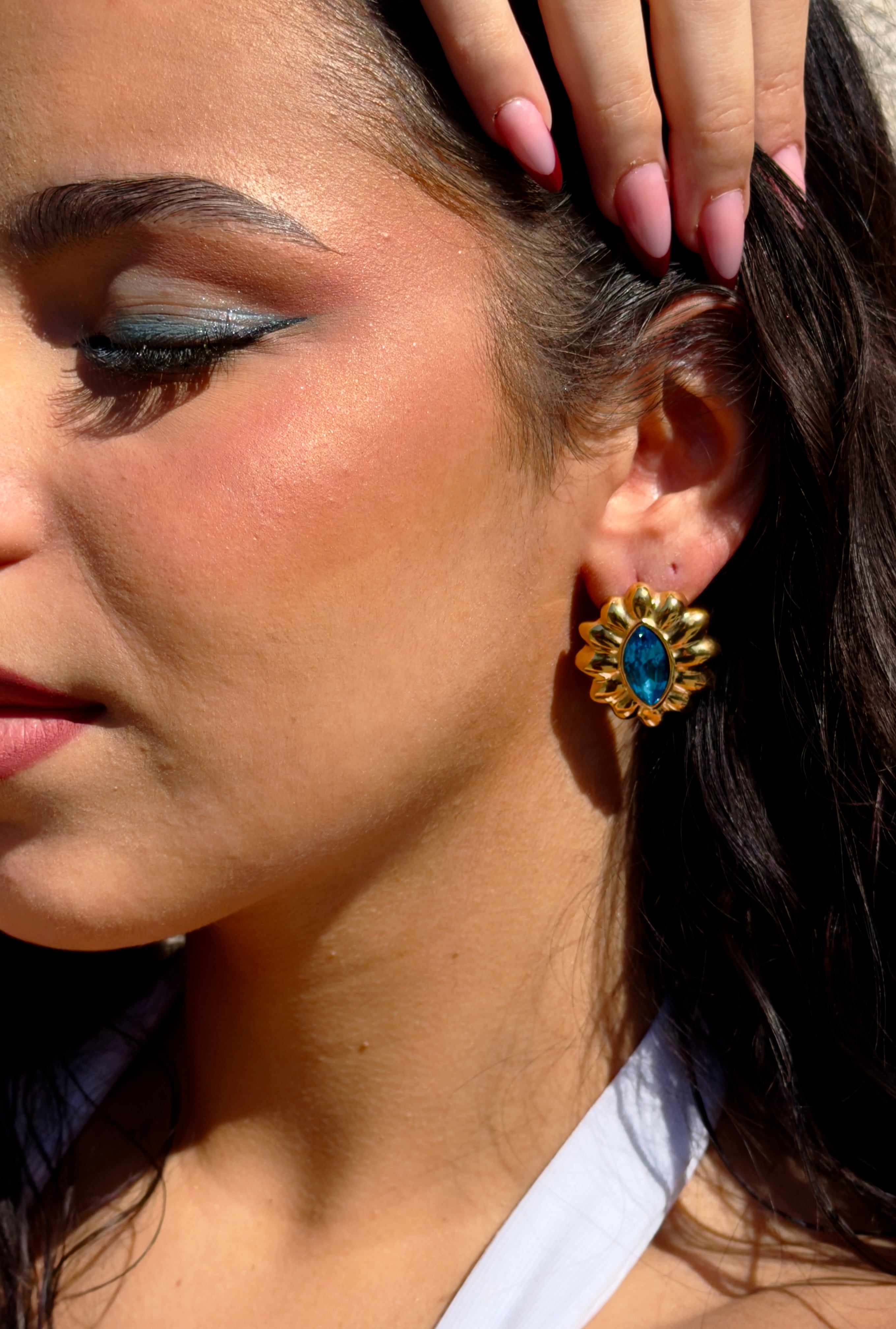 Boucle d'oreille Ondine