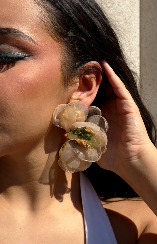 Boucle d'oreille Rosélia